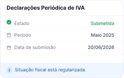 Declaracao periodica de IVA